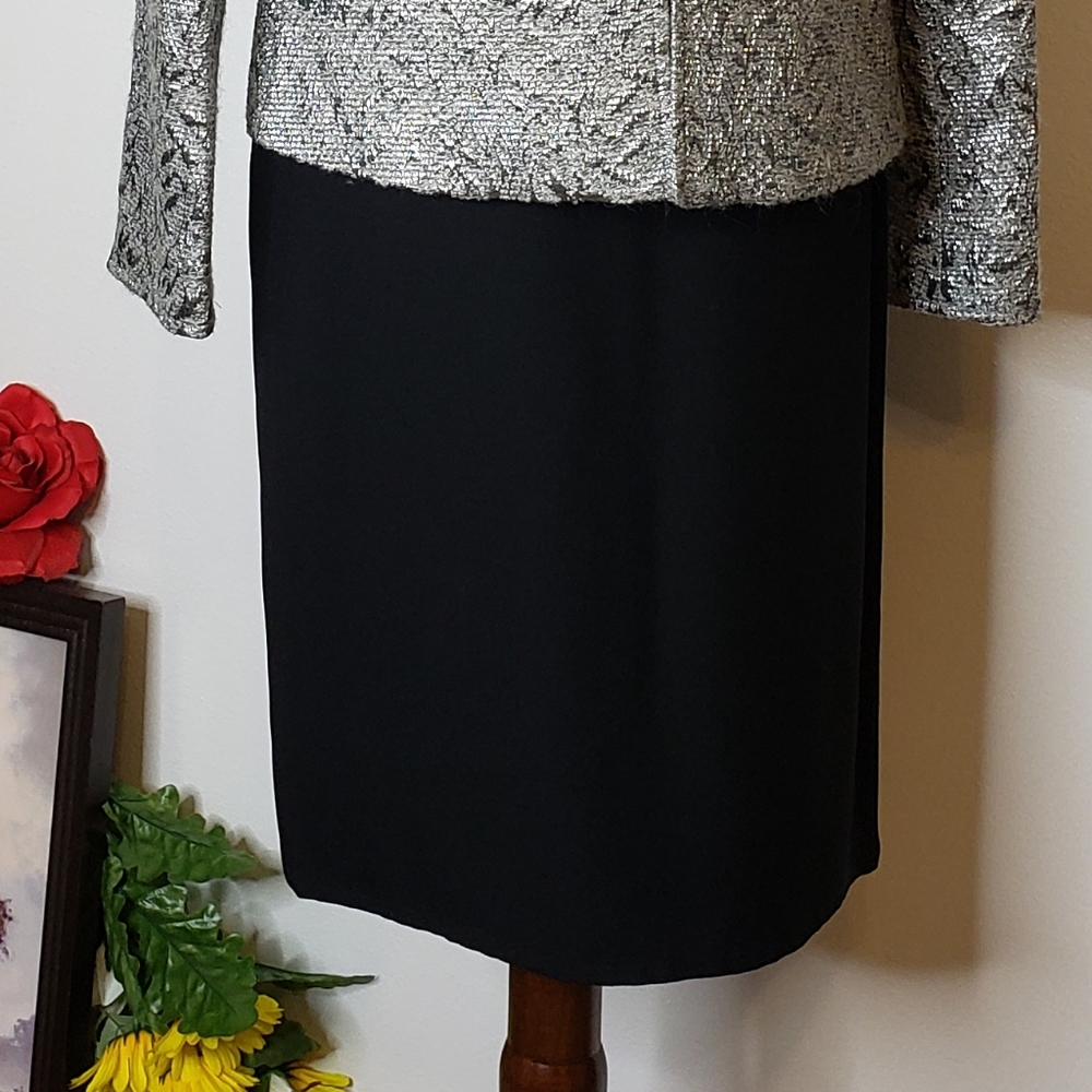 Sonia Rykiel Made in France Black Pencil Skirt - Picture 10 of 11